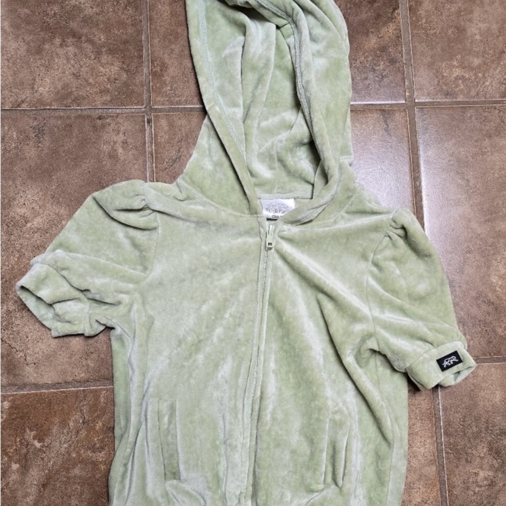 Tiger Friday CXL Green Hoodie gently worn